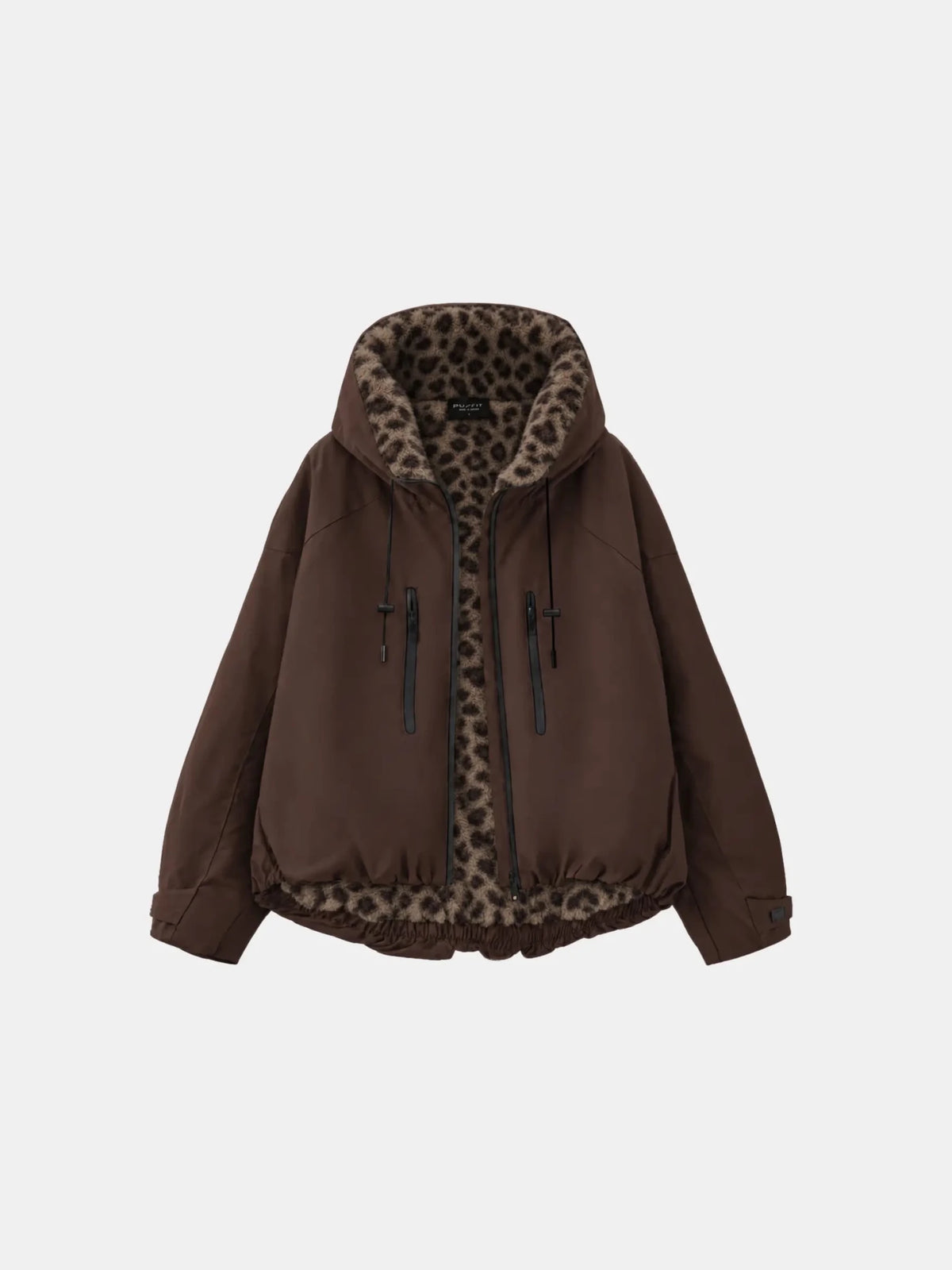 Brown Leopard Lining+