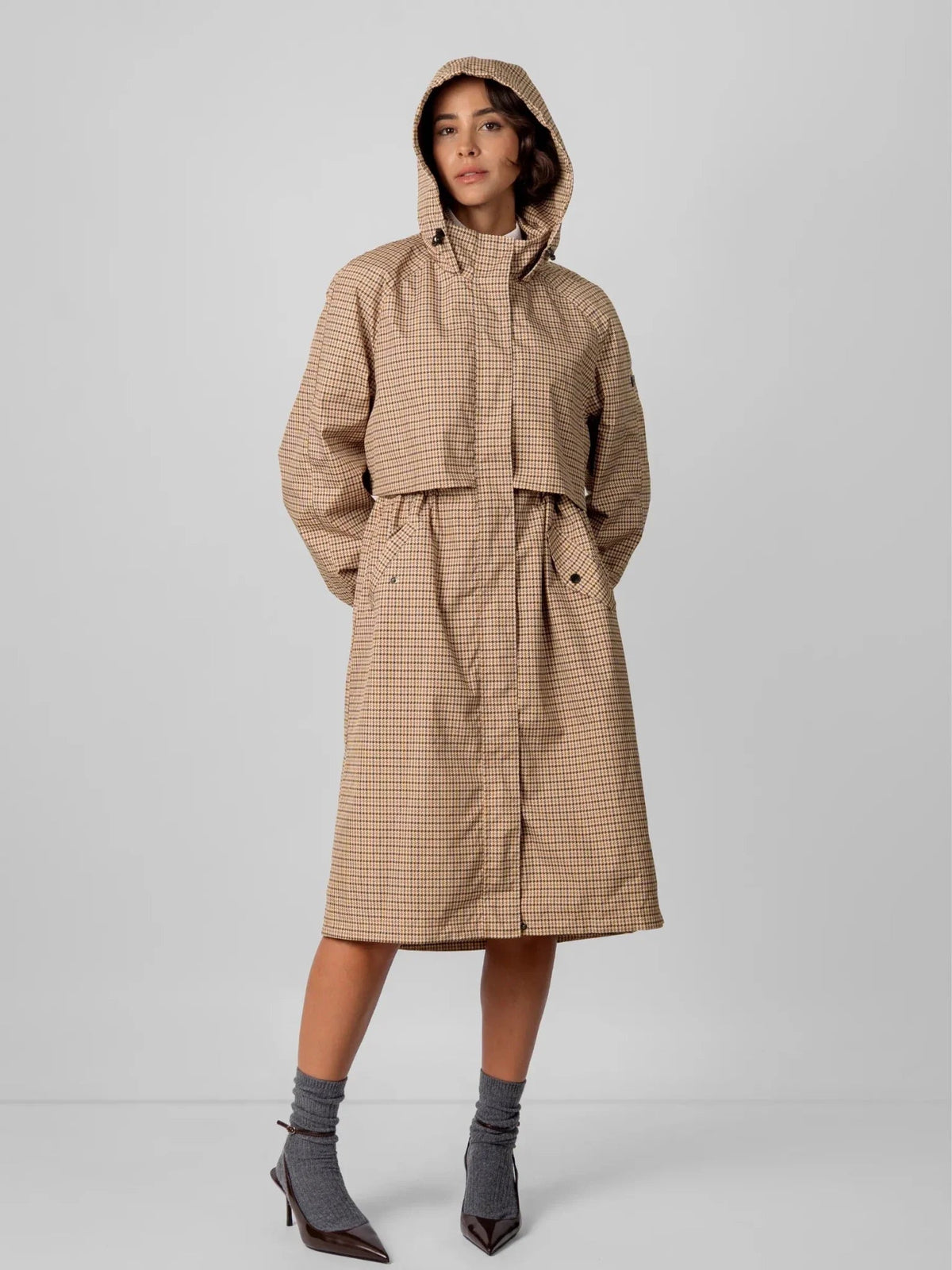 PK13NEW-26-Beige Houndstooth-S