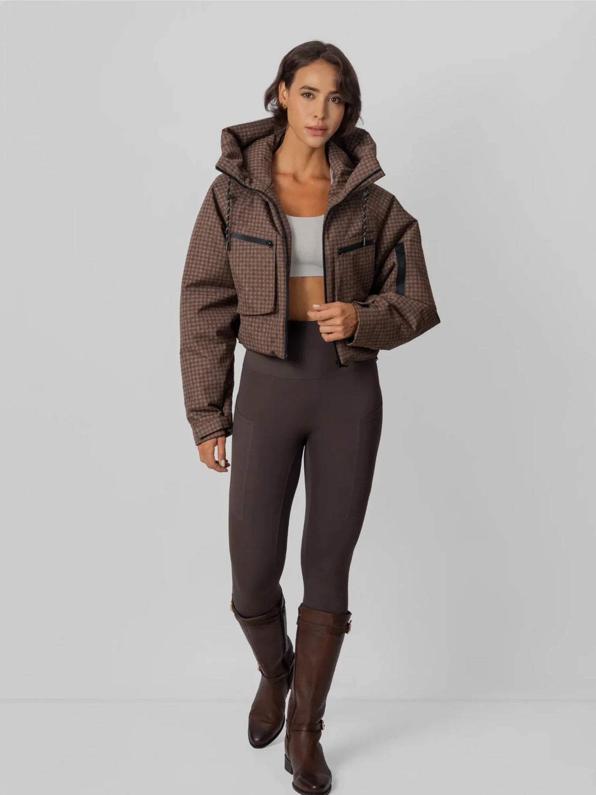 PK16P-26-Brown Check-S