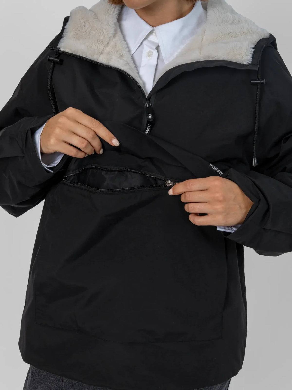 PK09 Faux Fur-26-Black-S