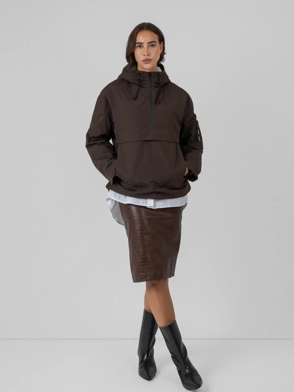 PK09 Faux Fur-26-Mocha Brown-S