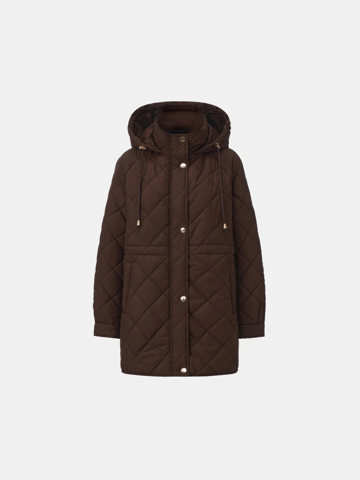 WarmCore™ Mid Length Diamond Quilted Puffer - PUFFIT