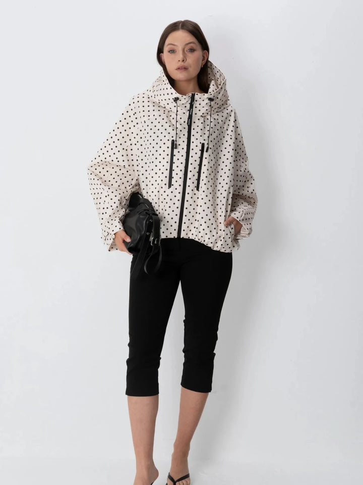 Pin Dot wearing 