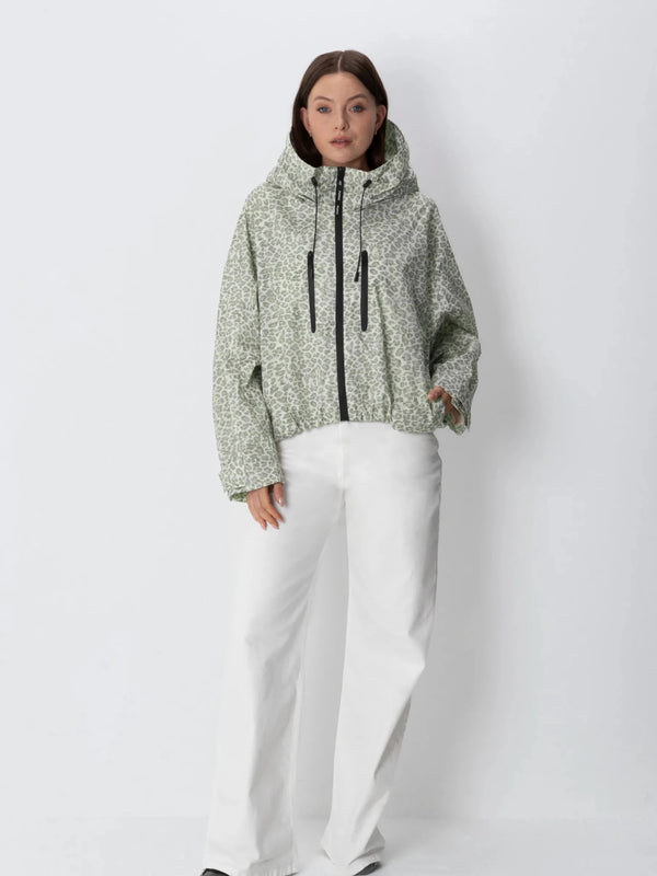 Olive Leopard wearing 