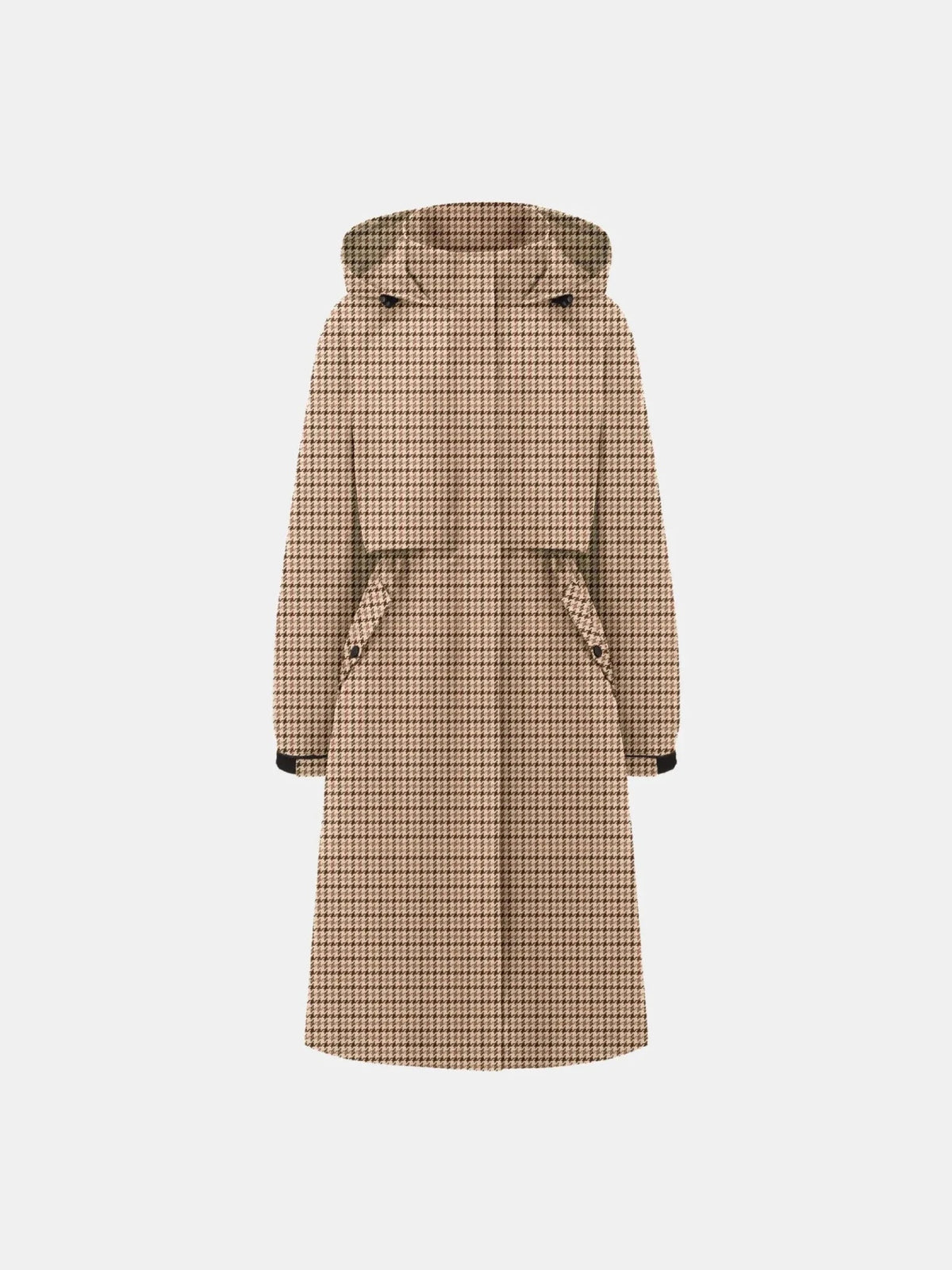 PK13NEW-26-Beige Houndstooth-S