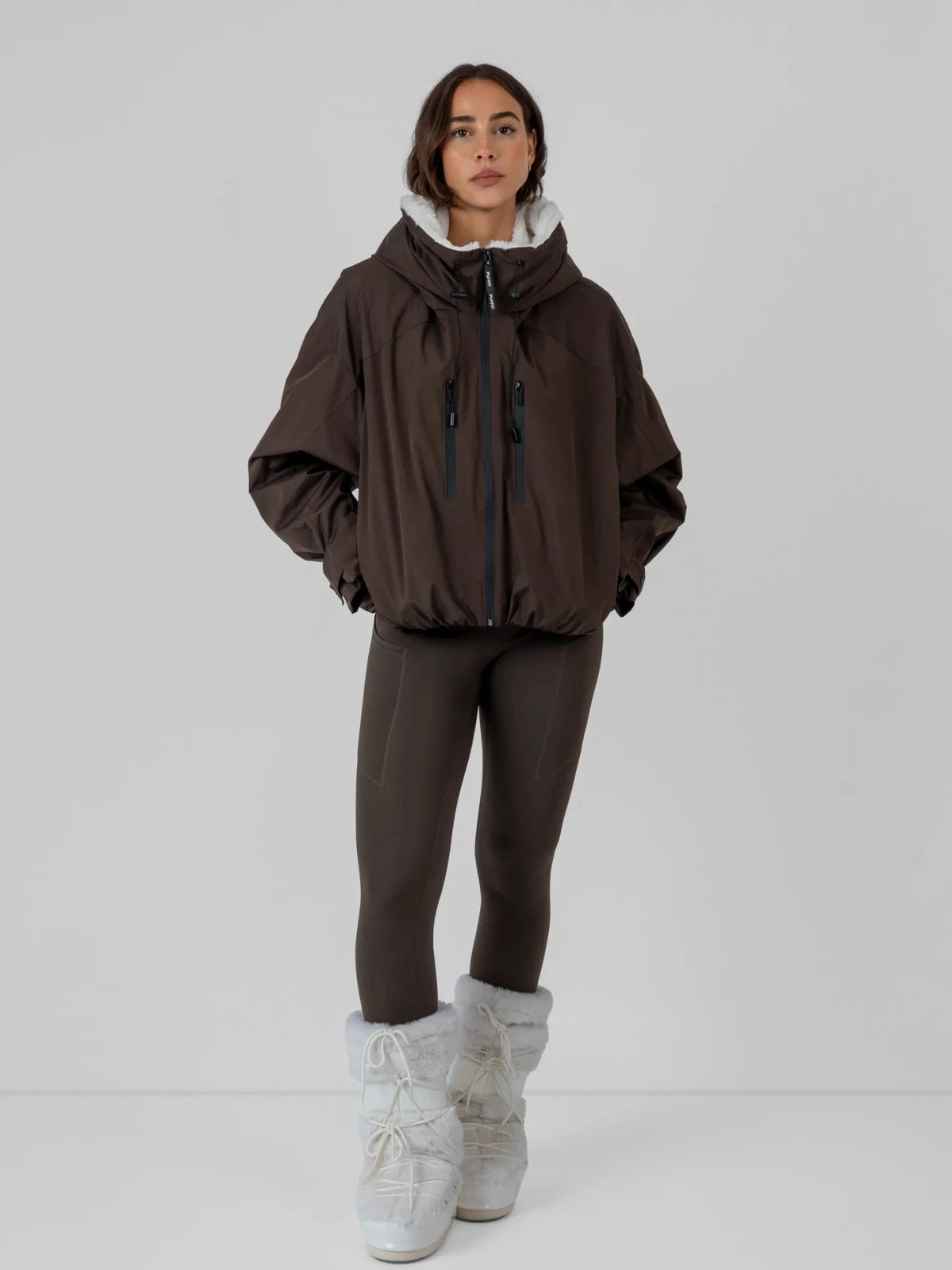Mocha Brown+PK17 Faux Fur-26-Mocha Brown-F