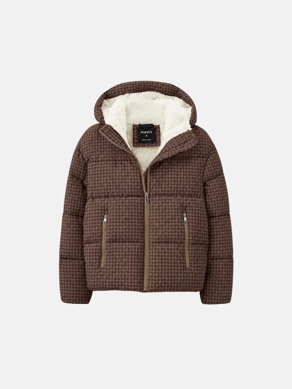 C02F-26-Brown Check-XS